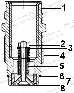 клапан мембранного агрегата для окраски устройство клапана в мембранном агрегате высокого давления для окраски